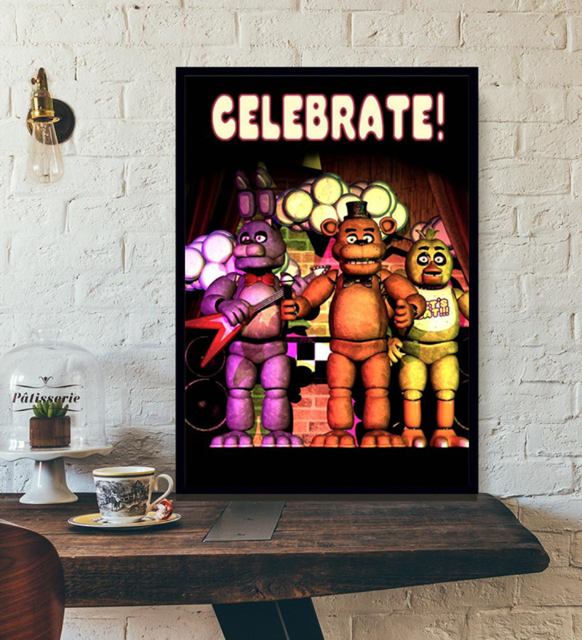 FNAF-Ultimate Group Personagens Cartaz, Pintura em Tela, Impressões HD,  Arte da Parede, imagens, Casa, Sala, Decoração do Clube, Presente, Jogo de  Horror - AliExpress